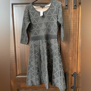 NWT Lane Bryant Geometric Sweater Dress